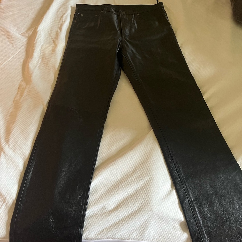 Pelle Studio Dark Leather Pants